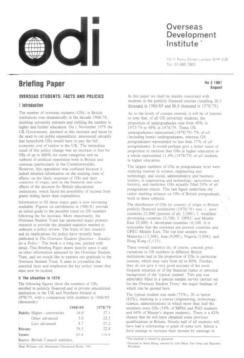 First page of publication