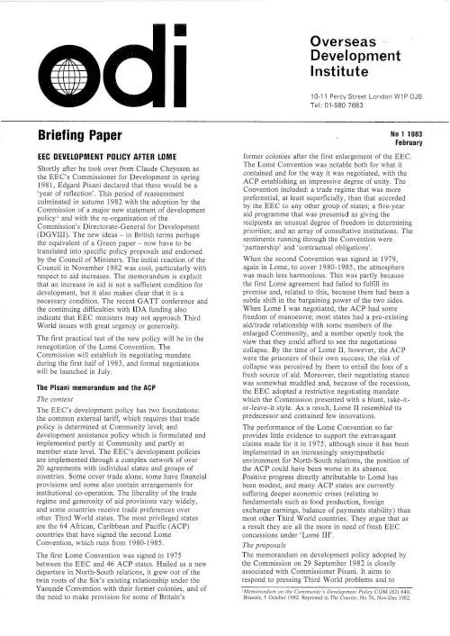First page of publication