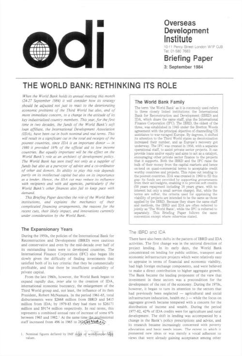 First page of publication