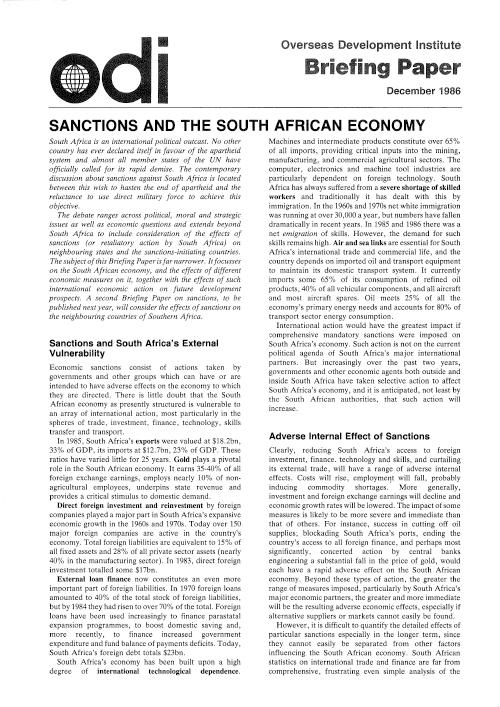 First page of publication