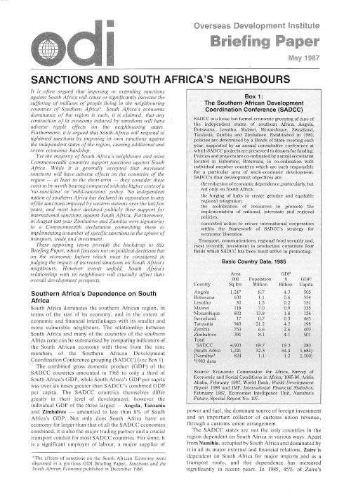 First page of publication