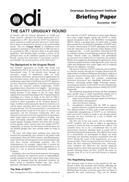 First page of publication