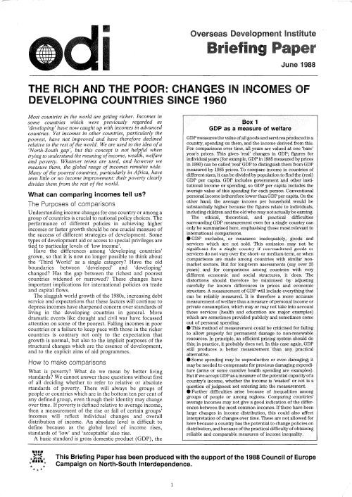First page of publication