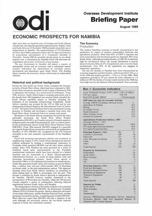 First page of publication