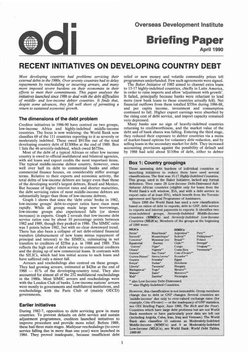 First page of publication