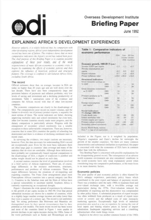 First page of publication