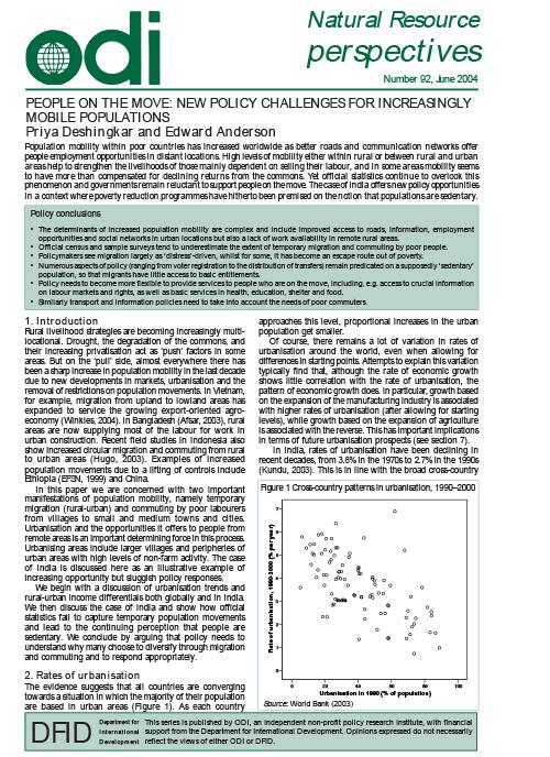 First page of publication
