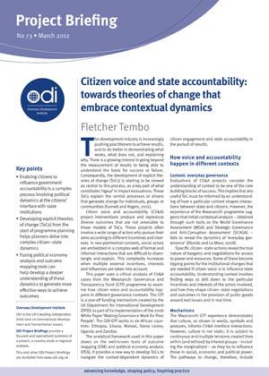 First page of publication