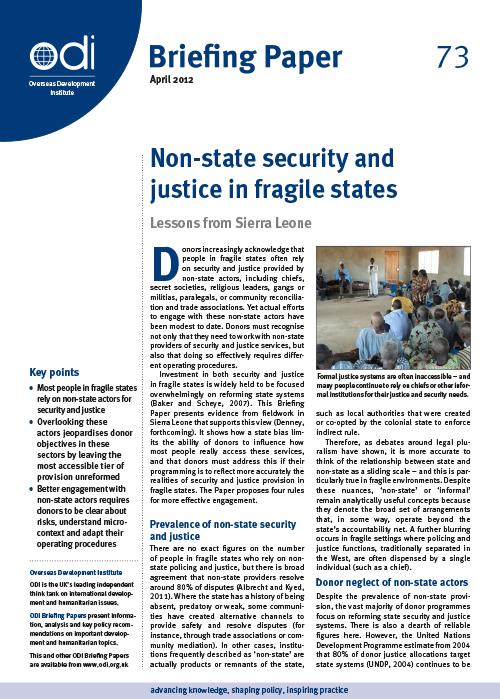 First page of publication
