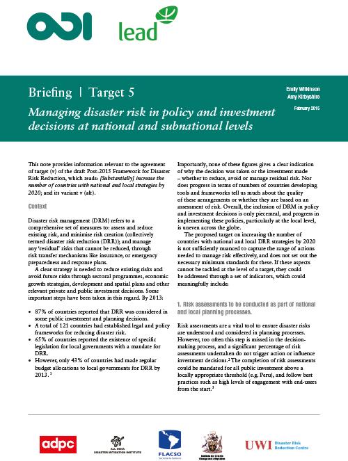 First page of publication